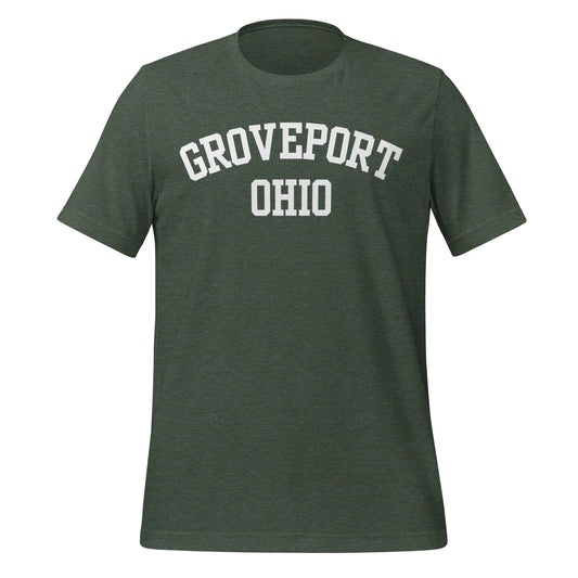 Groveport Ohio Block Short Sleeve Unisex t-shirt