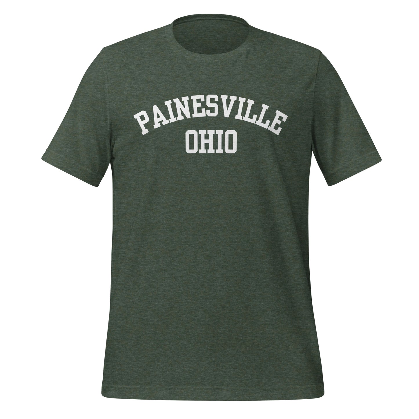 Painesville Ohio Block Short Sleeve Unisex t-shirt