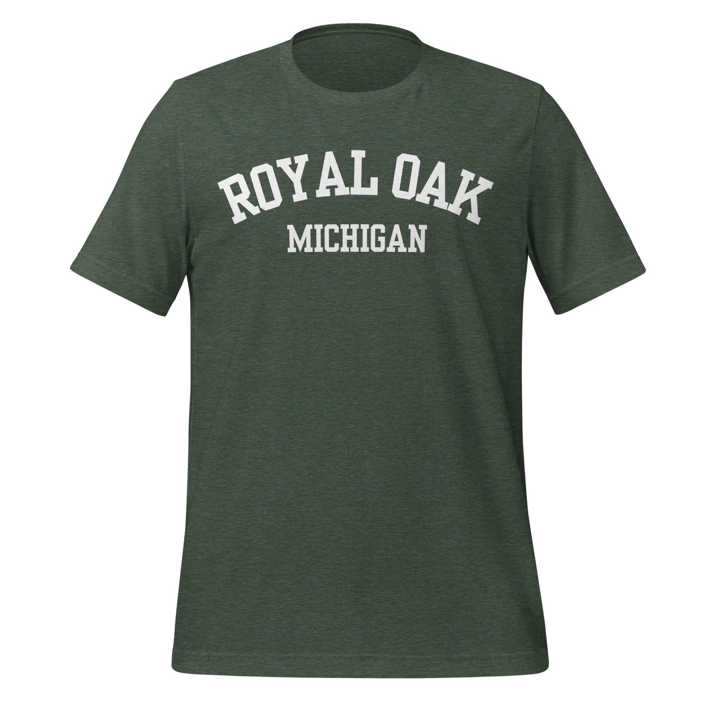 Royal Oak Michigan Block Short Sleeve Unisex t-shirt