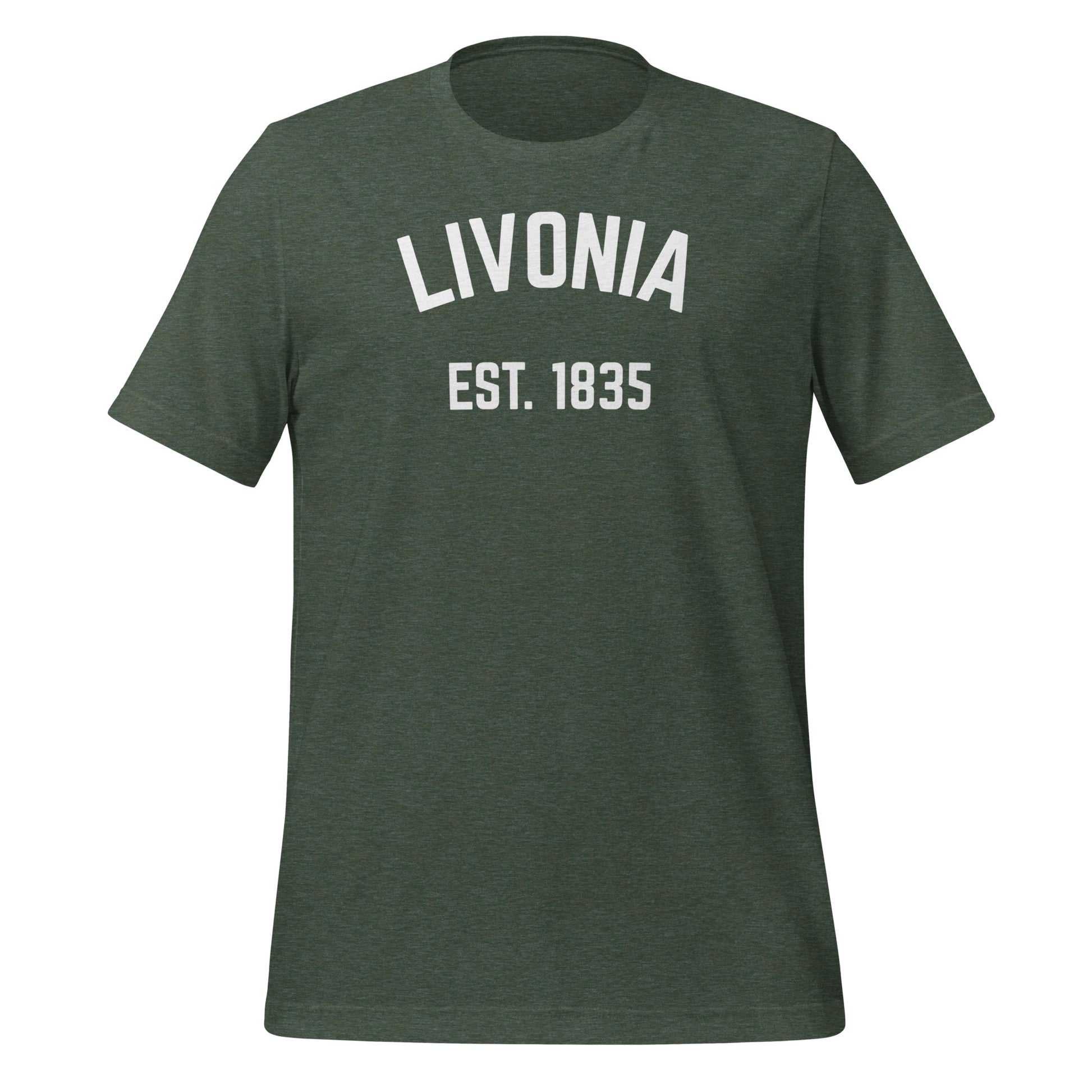Livonia, Michigan EST Short Sleeve Unisex T-Shirt