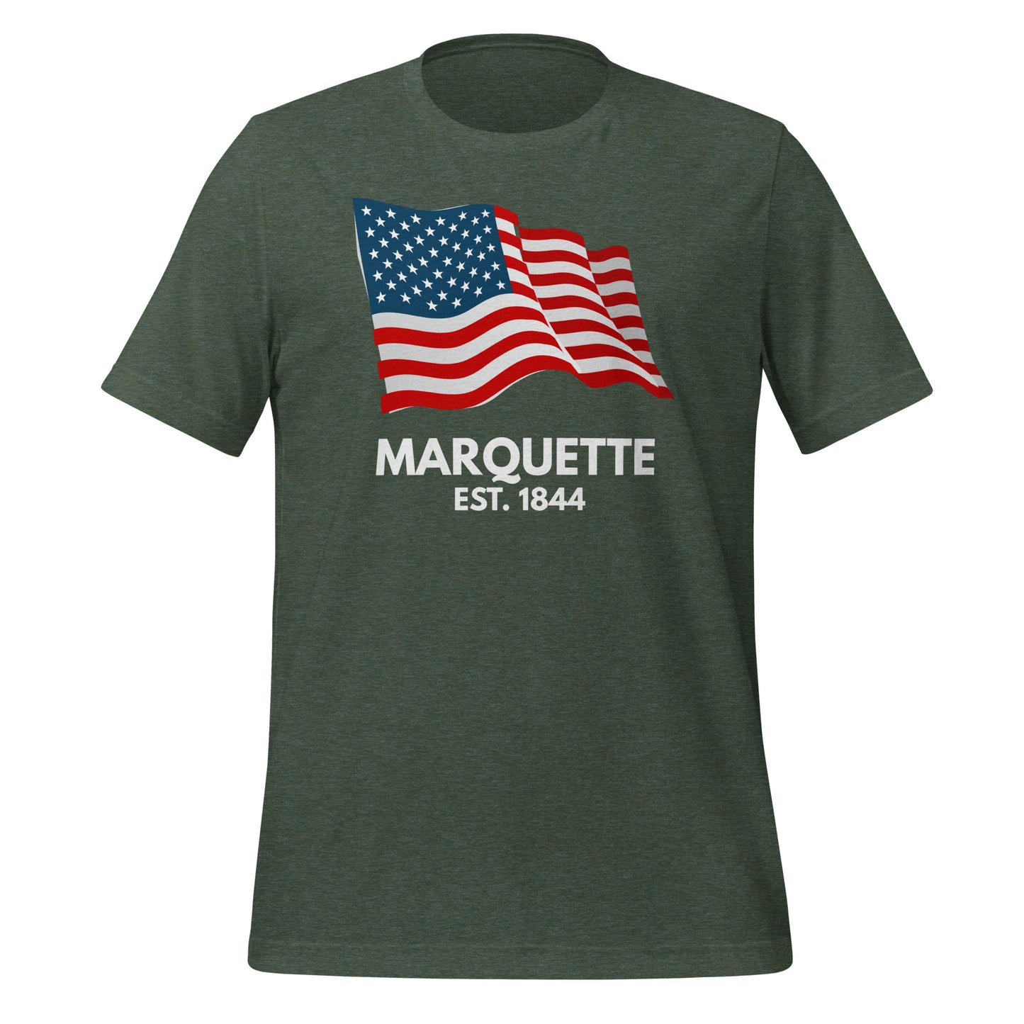 Marquette, Michigan USA Short Sleeve Unisex t-shirt