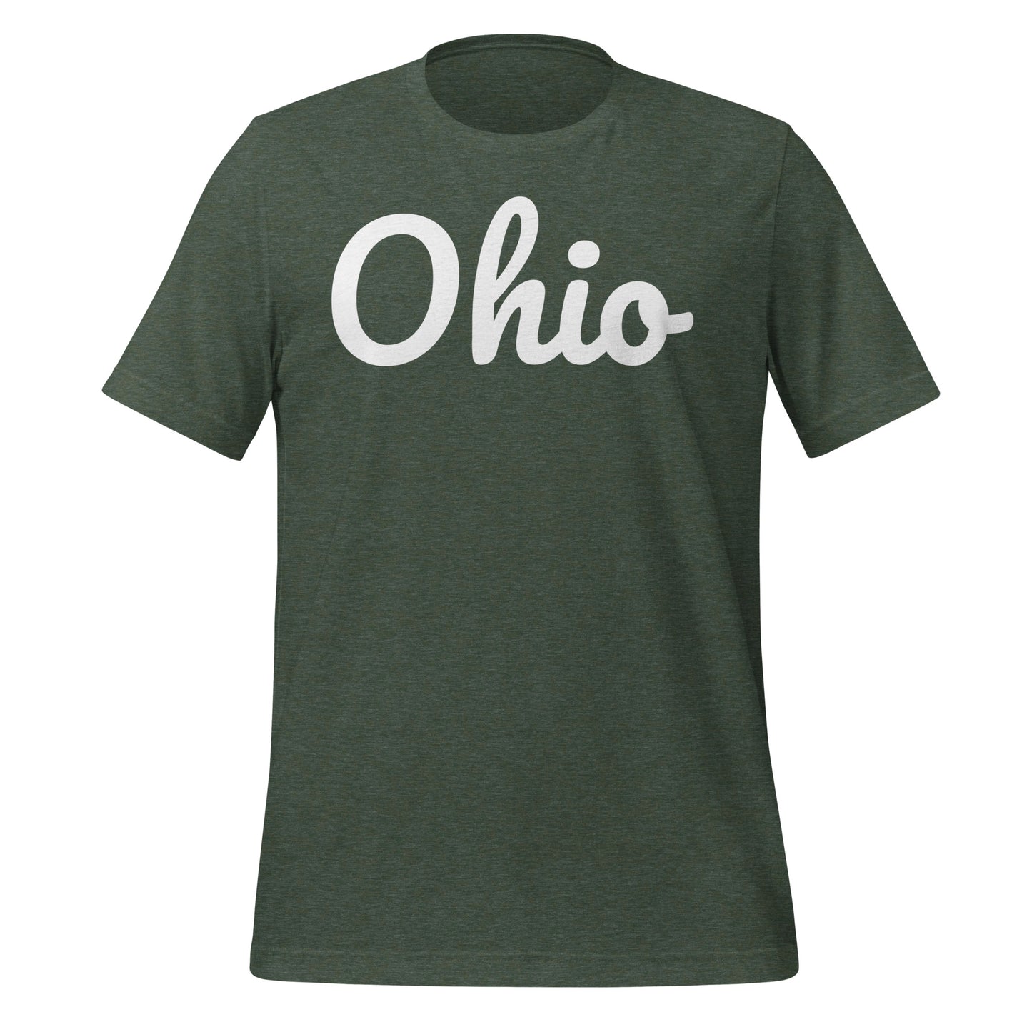 Ohio Script Short Sleeve Unisex t-shirt