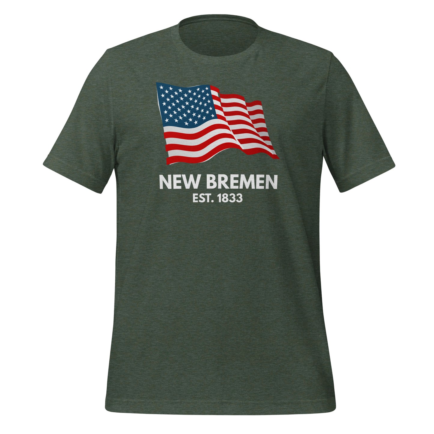New Bremen Ohio Fourth of July Unisex T-shirt