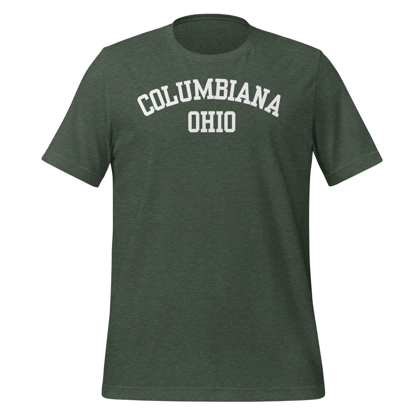 Columbiana Ohio Block Unisex T-Shirt