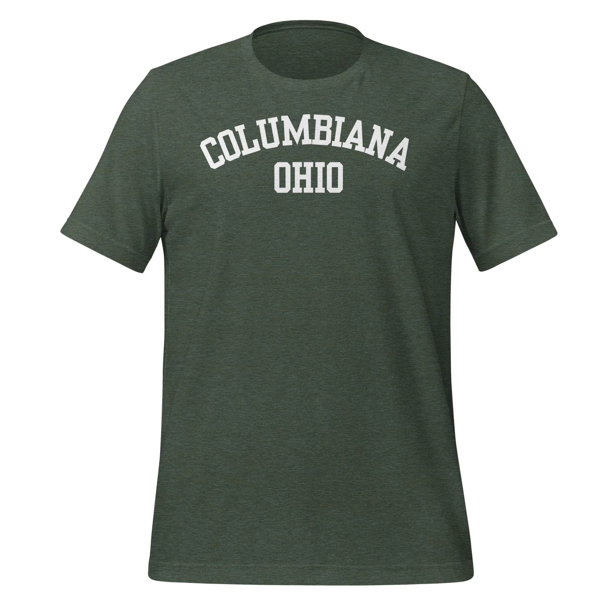 Columbiana Ohio Block Unisex T-Shirt