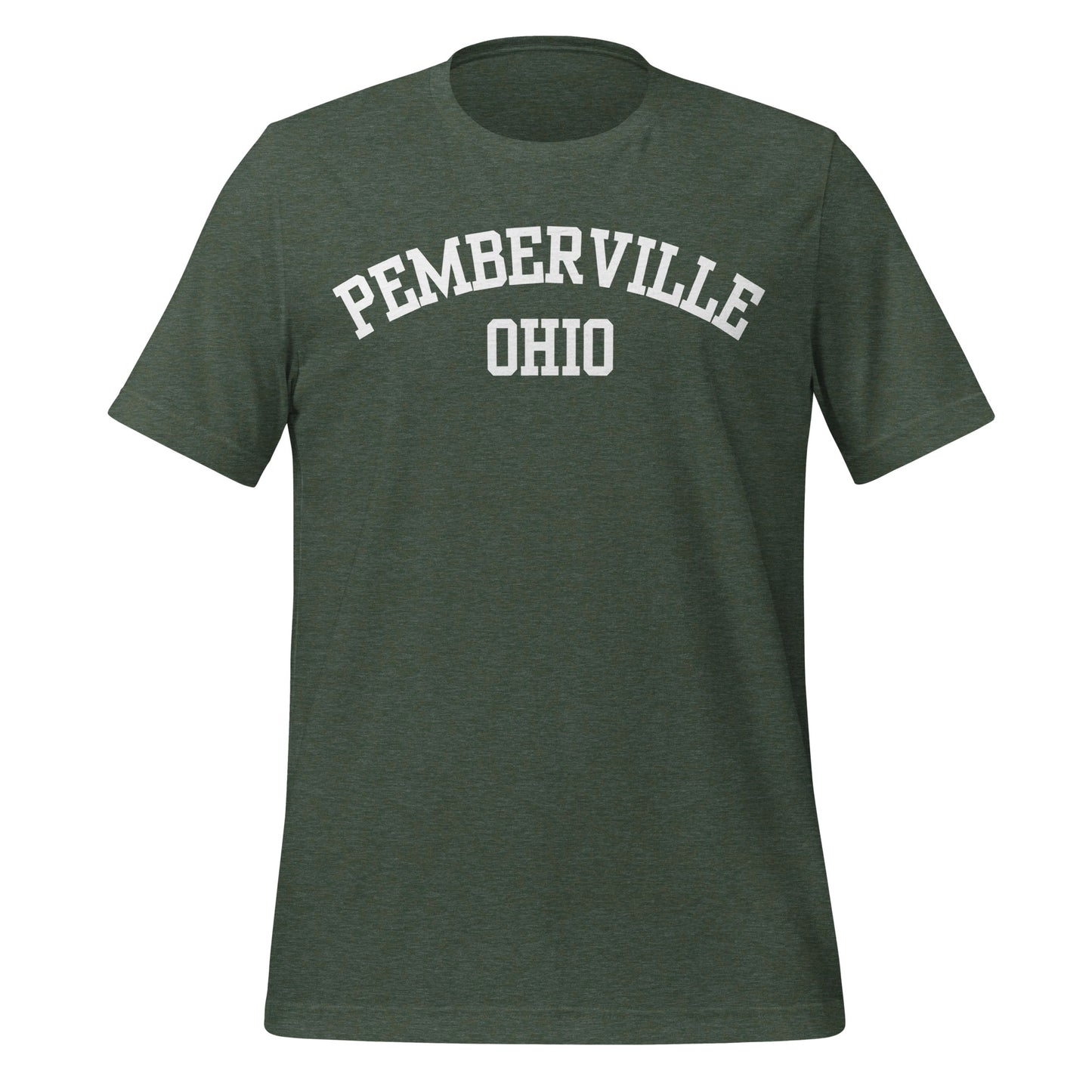 Pemberville Ohio Block Short Sleeve Unisex t-shirt