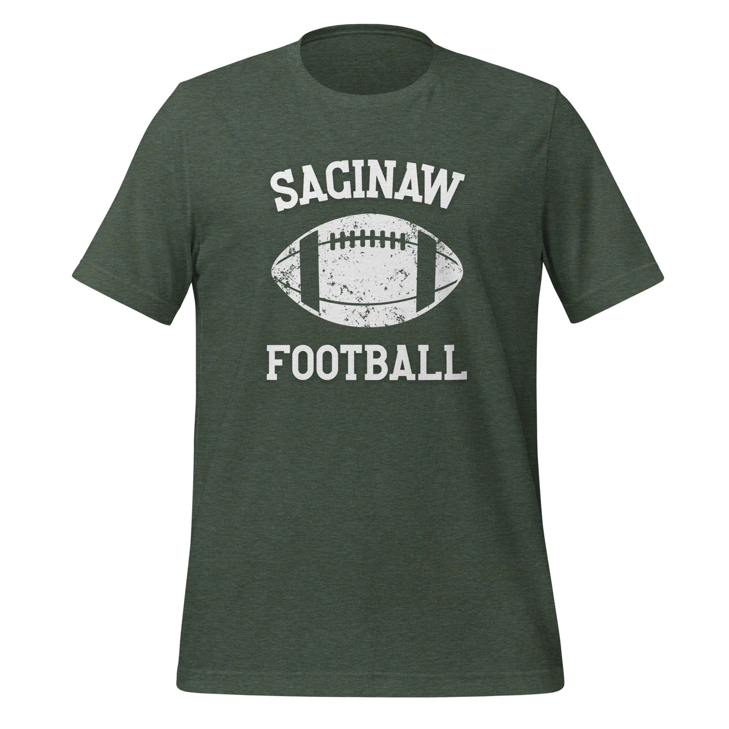 Saginaw Michigan Football Short Sleeve Unisex t-shirt