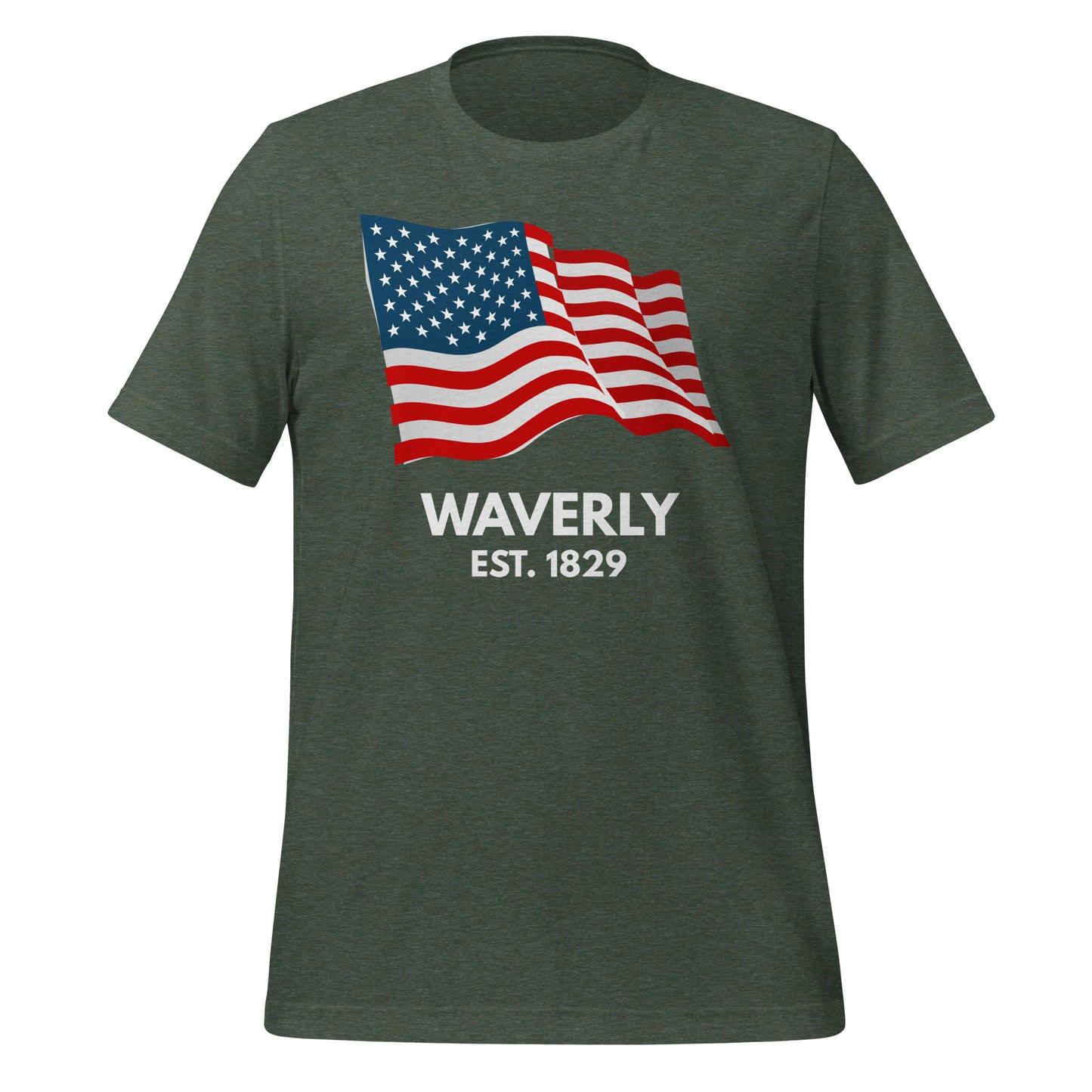 Waverly Ohio Fourth of July Short Sleeve Unisex t-shirt
