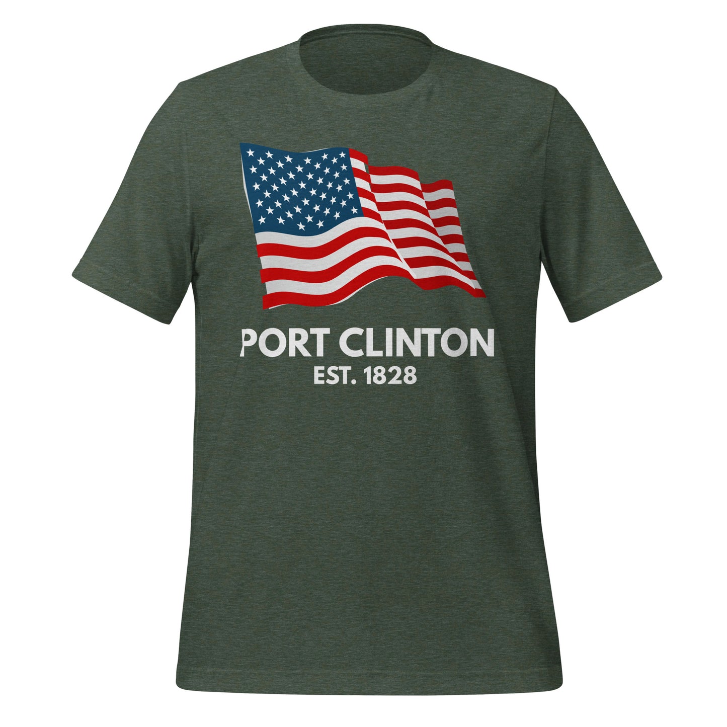 Port Clinton Ohio Fourth of July Short Sleeve Unisex t-shirt
