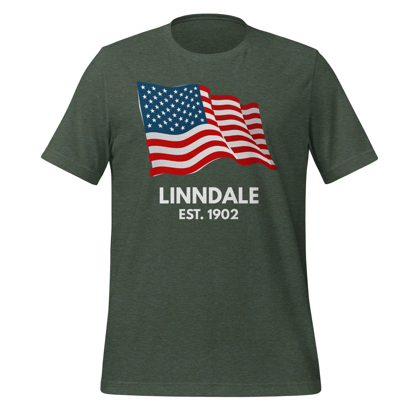 Linndale Ohio Fourth of July Short Sleeve Unisex t-shirt