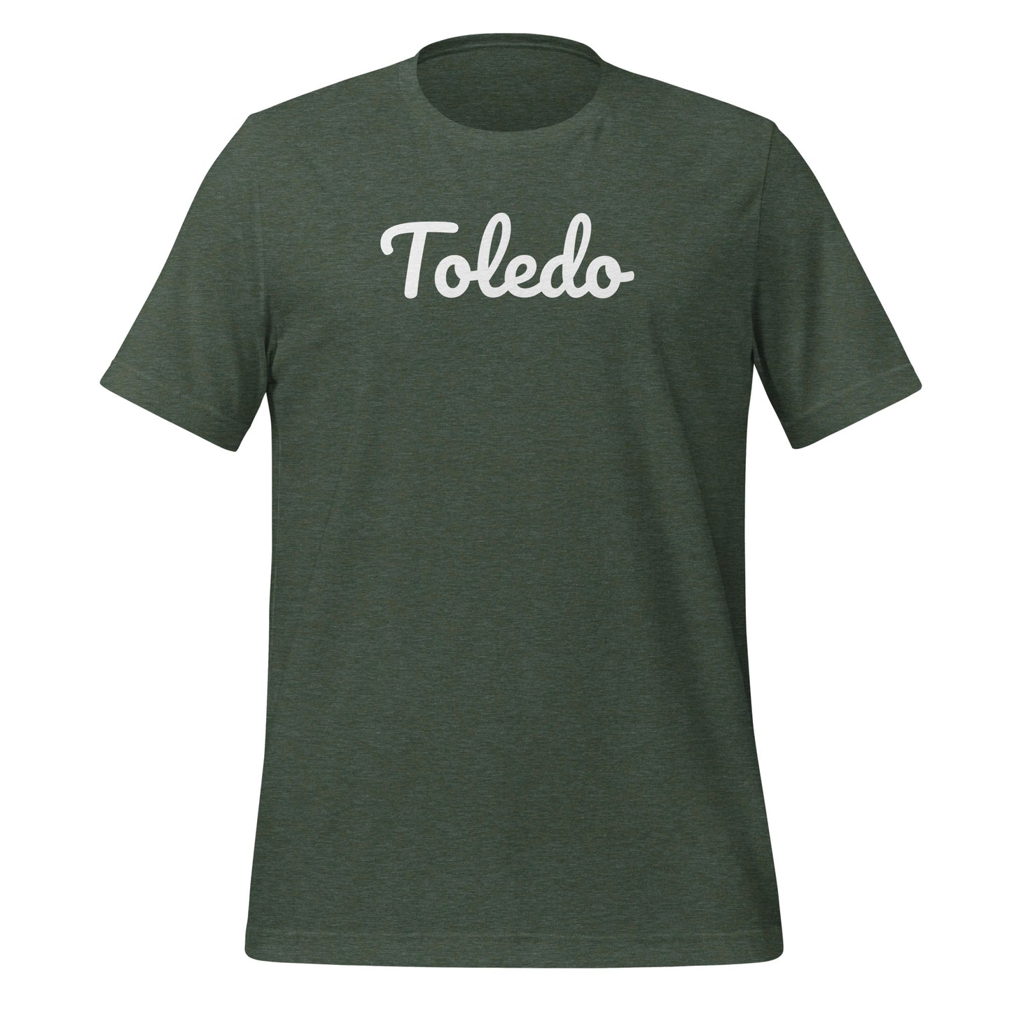 Toledo Ohio Solo Script Short Sleeve Unisex t-shirt