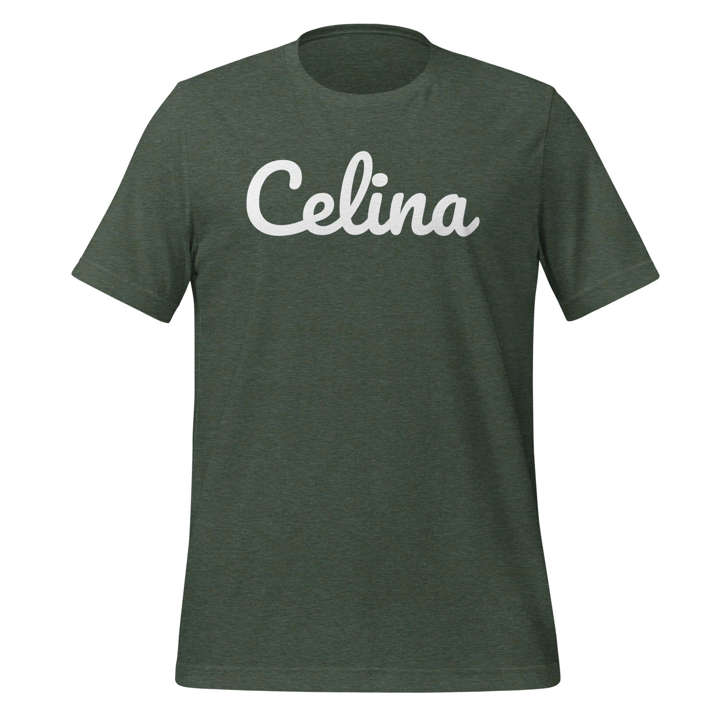 Celina Ohio Solo Script Unisex t-shirt