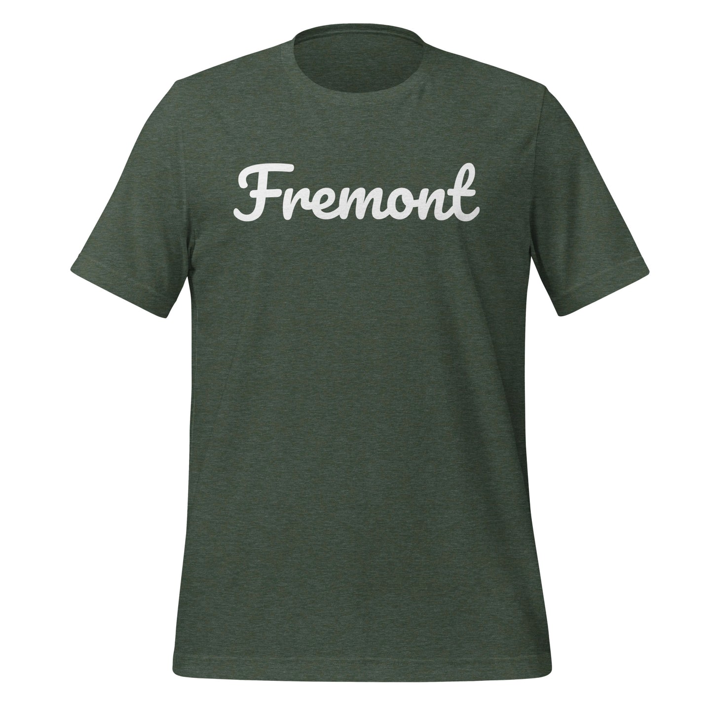Fremont Ohio Solo Script Unisex t-shirt