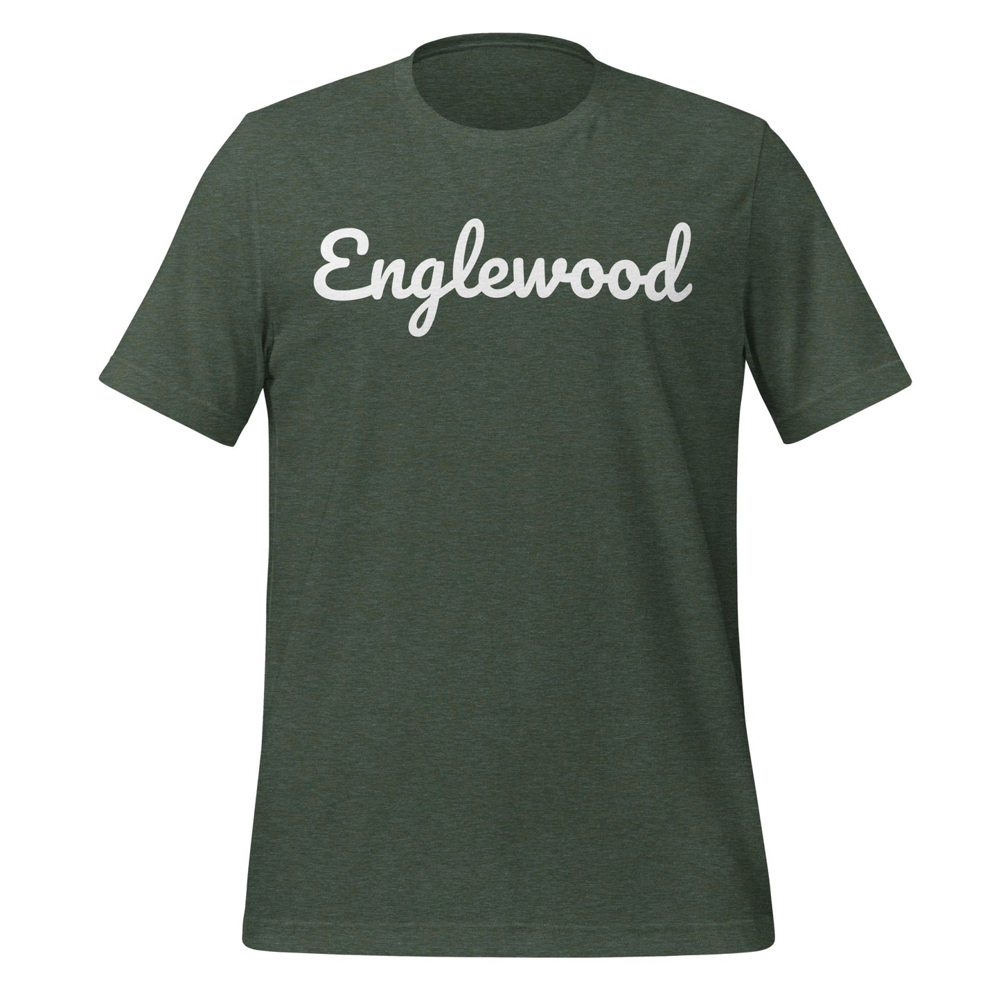 Englewood Ohio Solo Script Unisex t-shirt