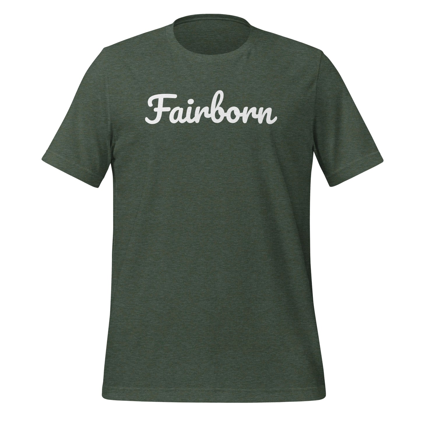 Fairborn Ohio Solo Script Unisex t-shirt