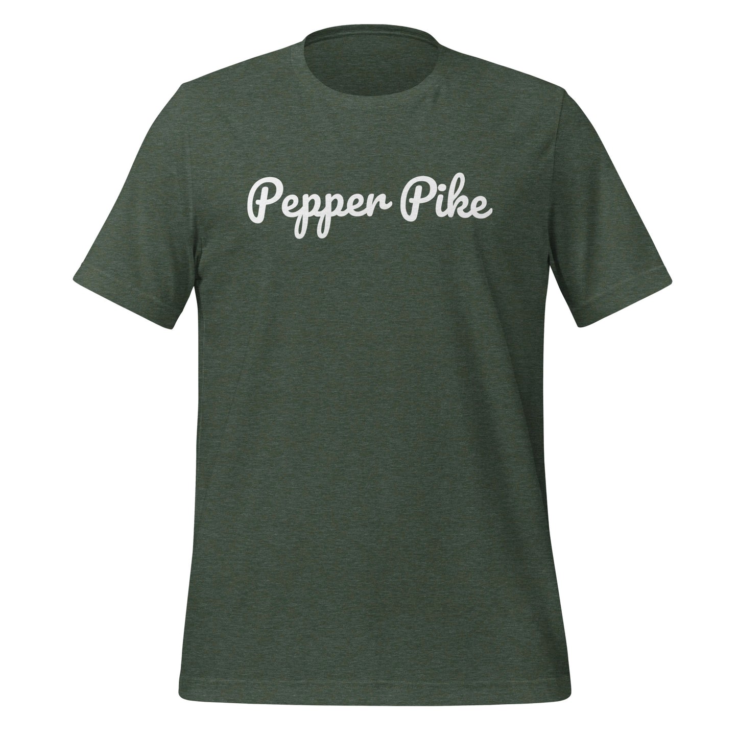 Pepper Pike Ohio Solo Script Unisex t-shirt