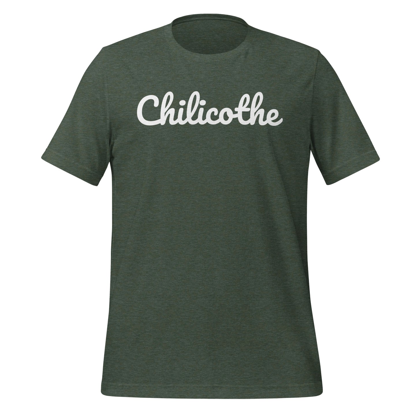 Chilicothe Ohio Solo Script Unisex t-shirt