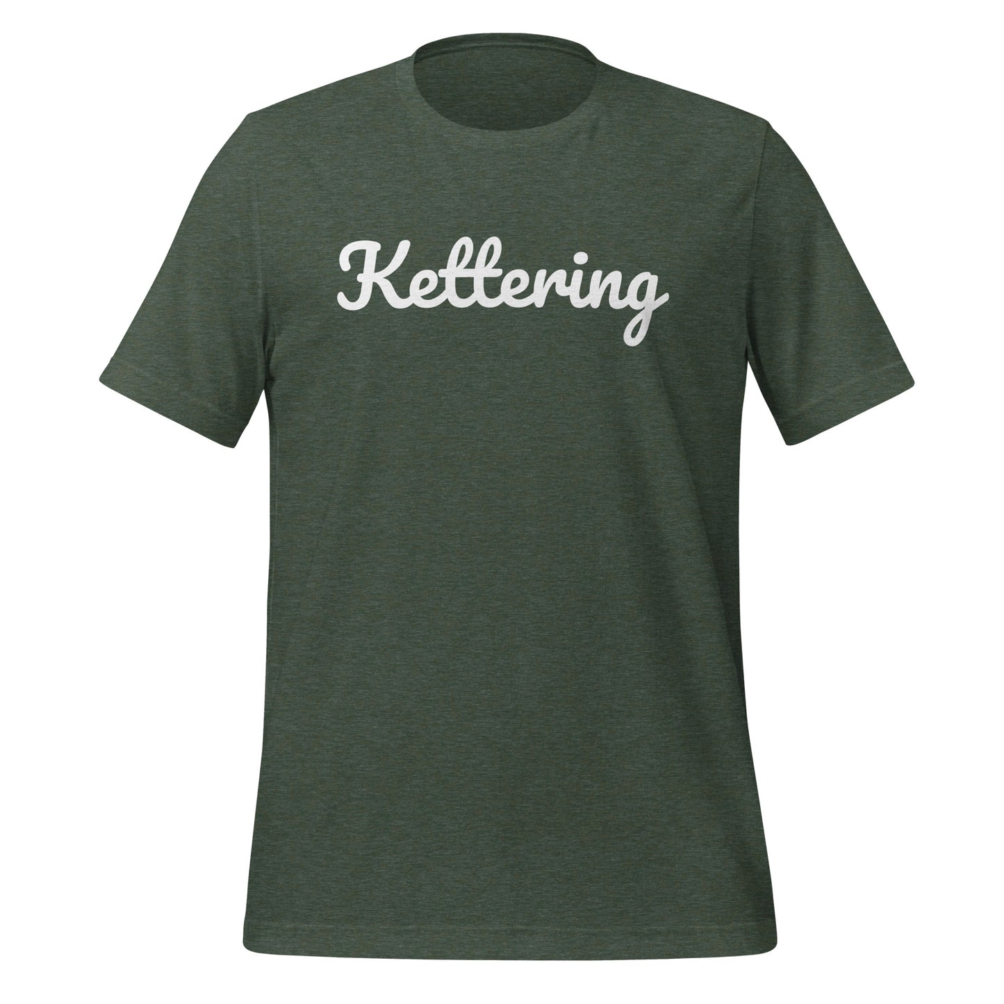 Kettering Ohio Solo Script Unisex t-shirt