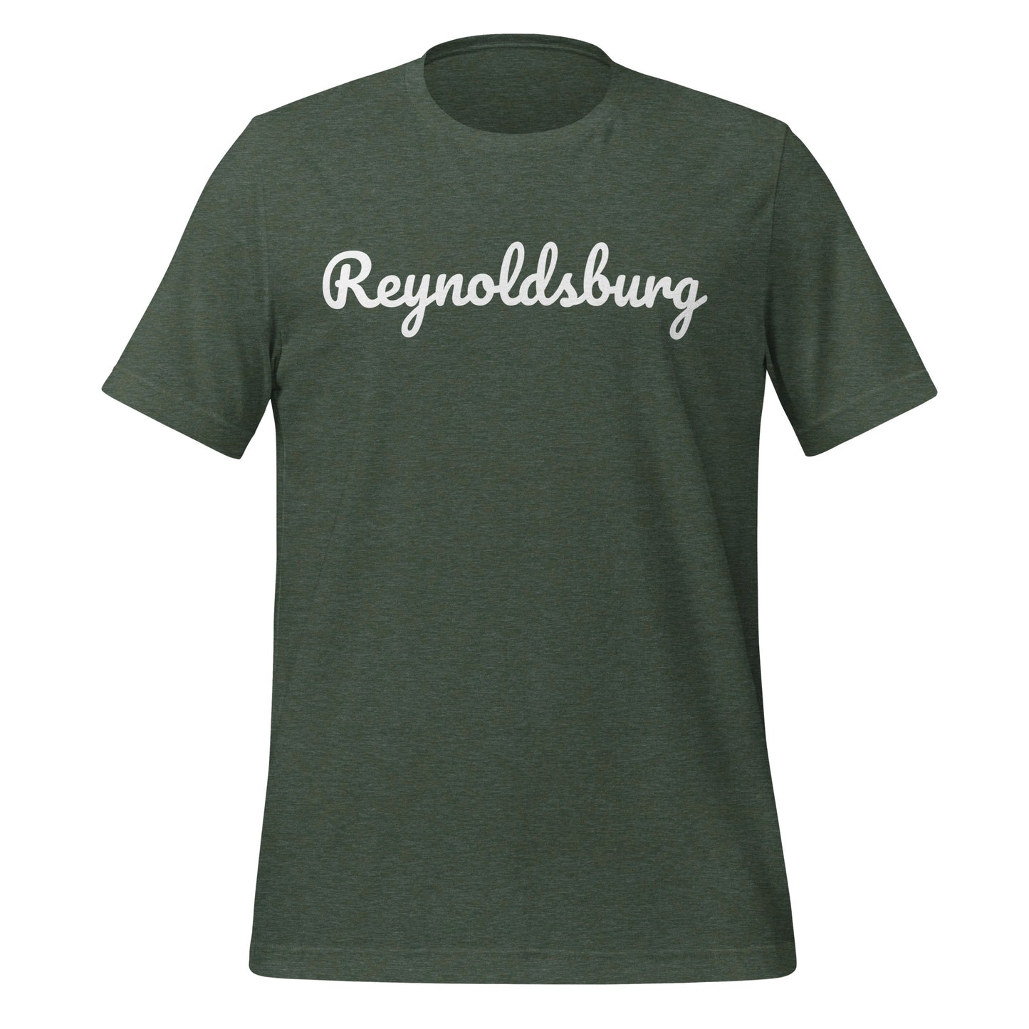 Reynoldsburg Ohio Solo Script Unisex t-shirt