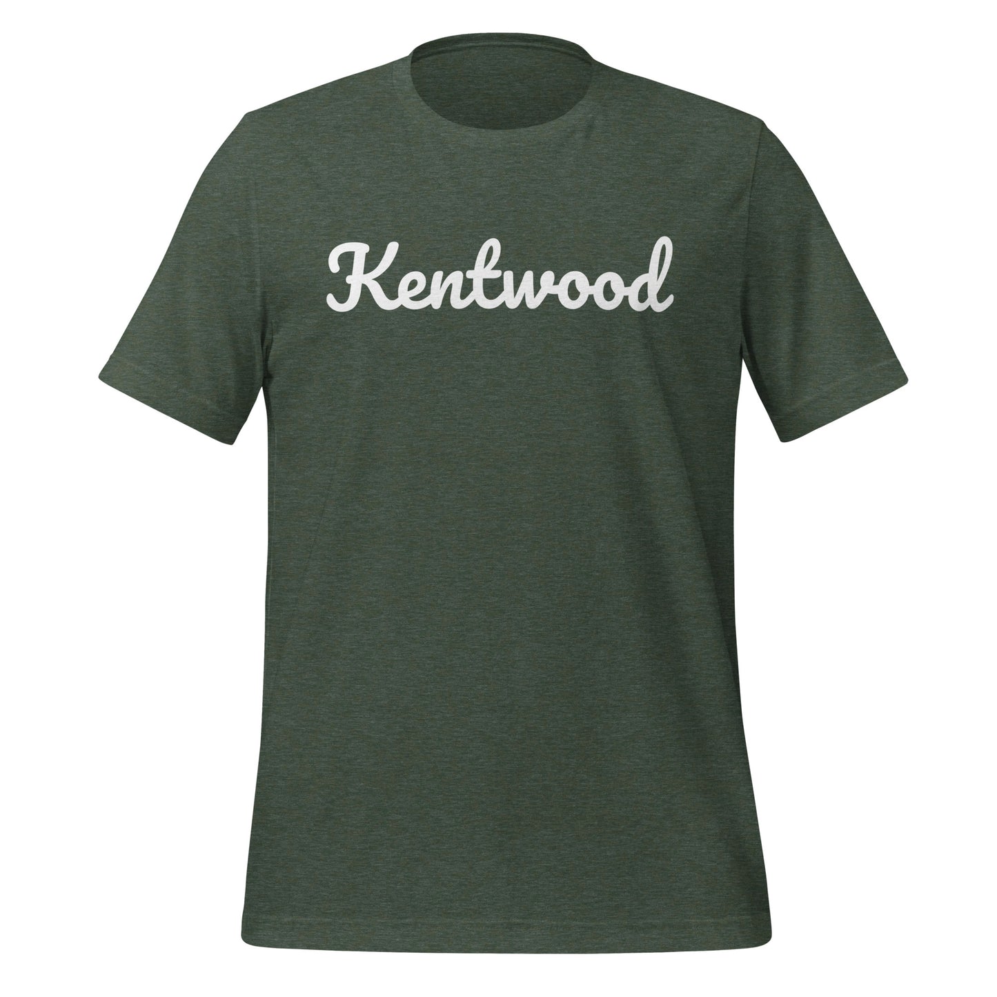 Kentwood Michigan Solo Script Unisex t-shirt