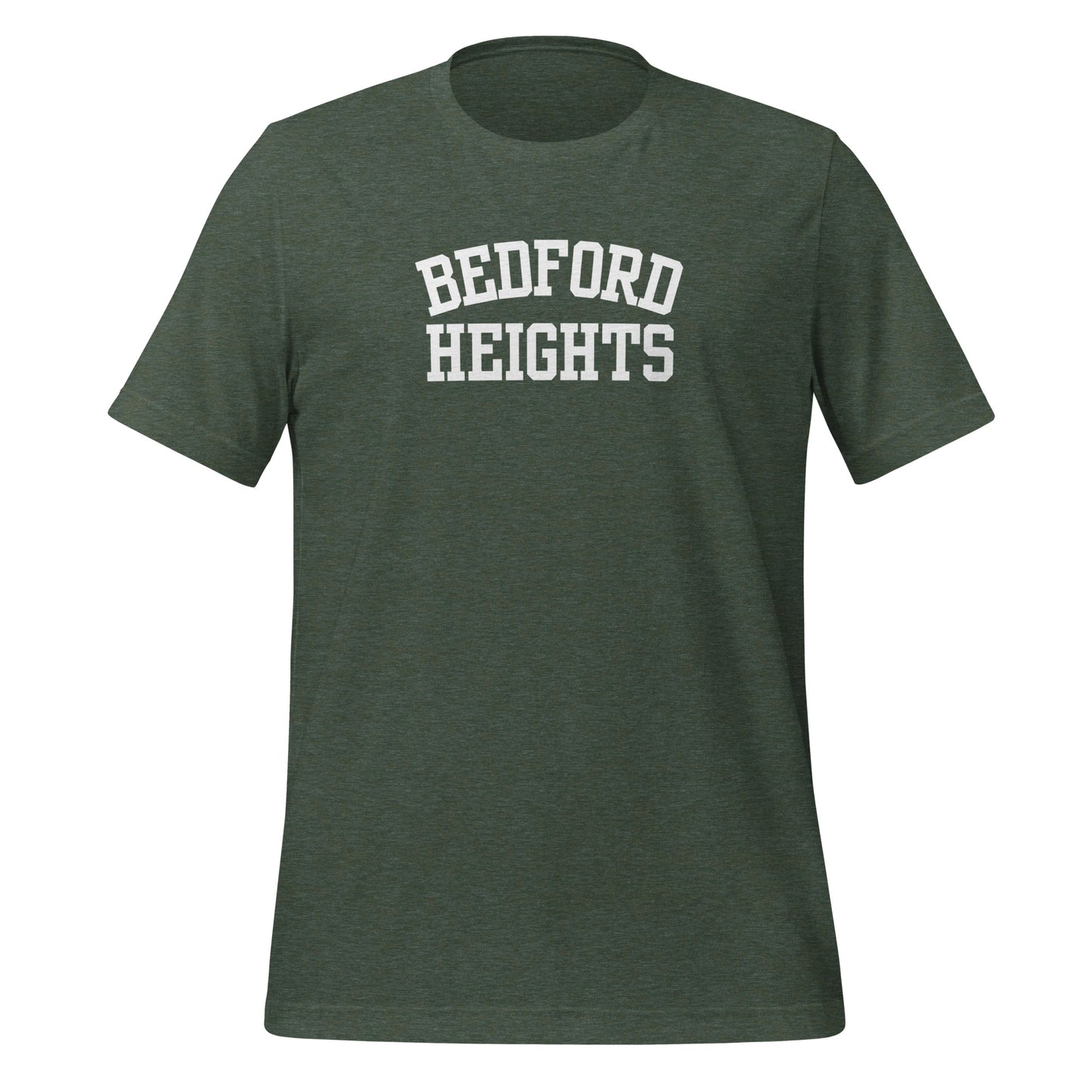 Bedford Heights Ohio Block Solo Unisex t-shirt