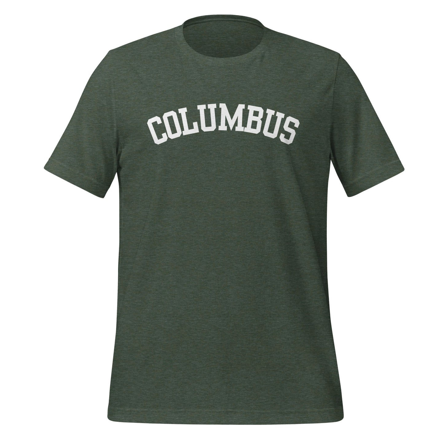 Columbus Ohio Block Solo Unisex t-shirt