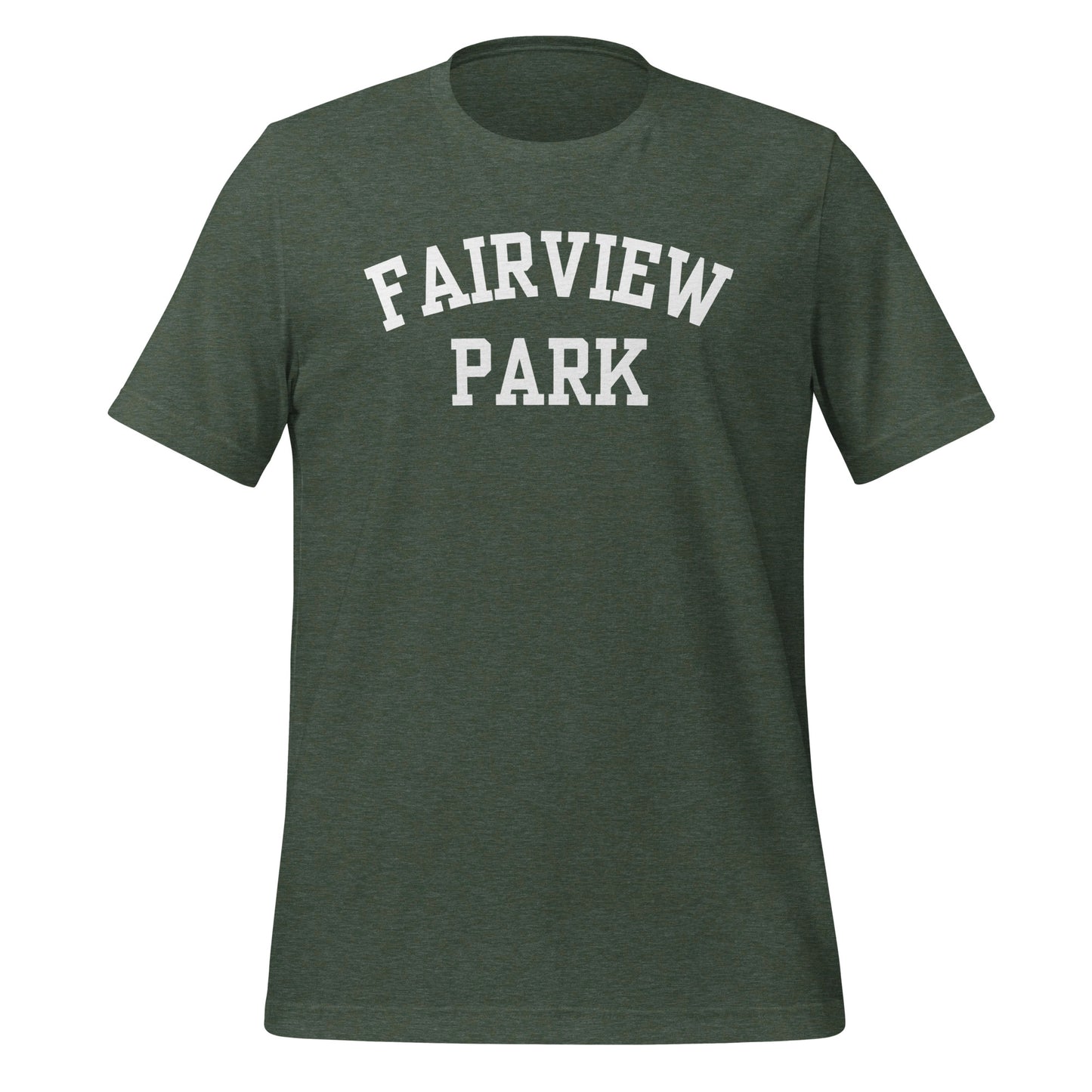 Fairview Park Ohio Block Solo Unisex t-shirt