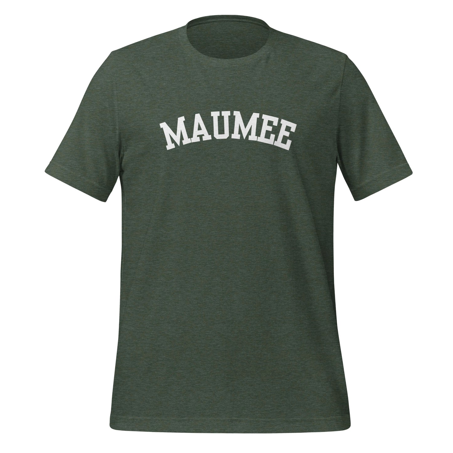 Maumee Ohio Block Solo Unisex t-shirt