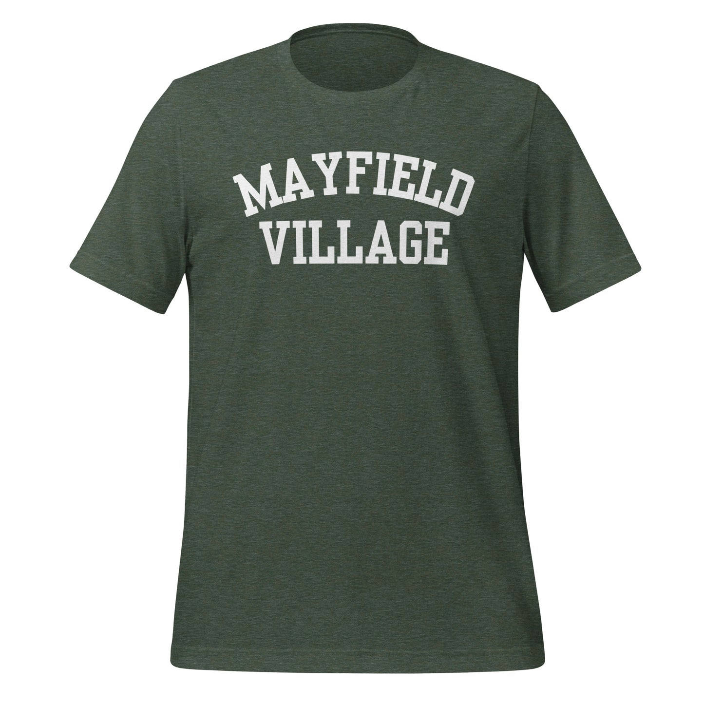 Mayfield Village Ohio Block Solo Unisex t-shirt