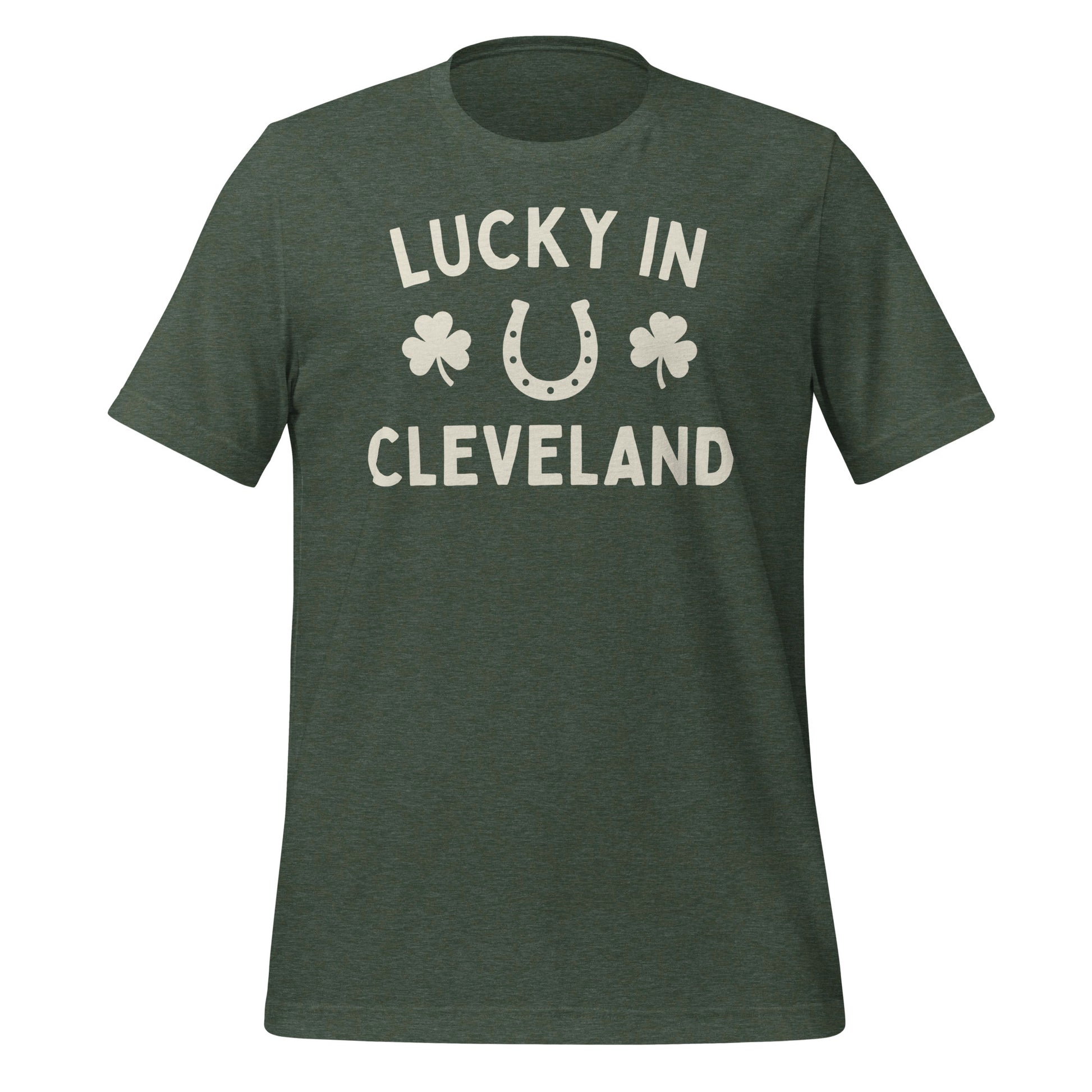 Lucky In Cleveland Ohio - St. Patrick's Day T-Shirt Unisex T-shirt