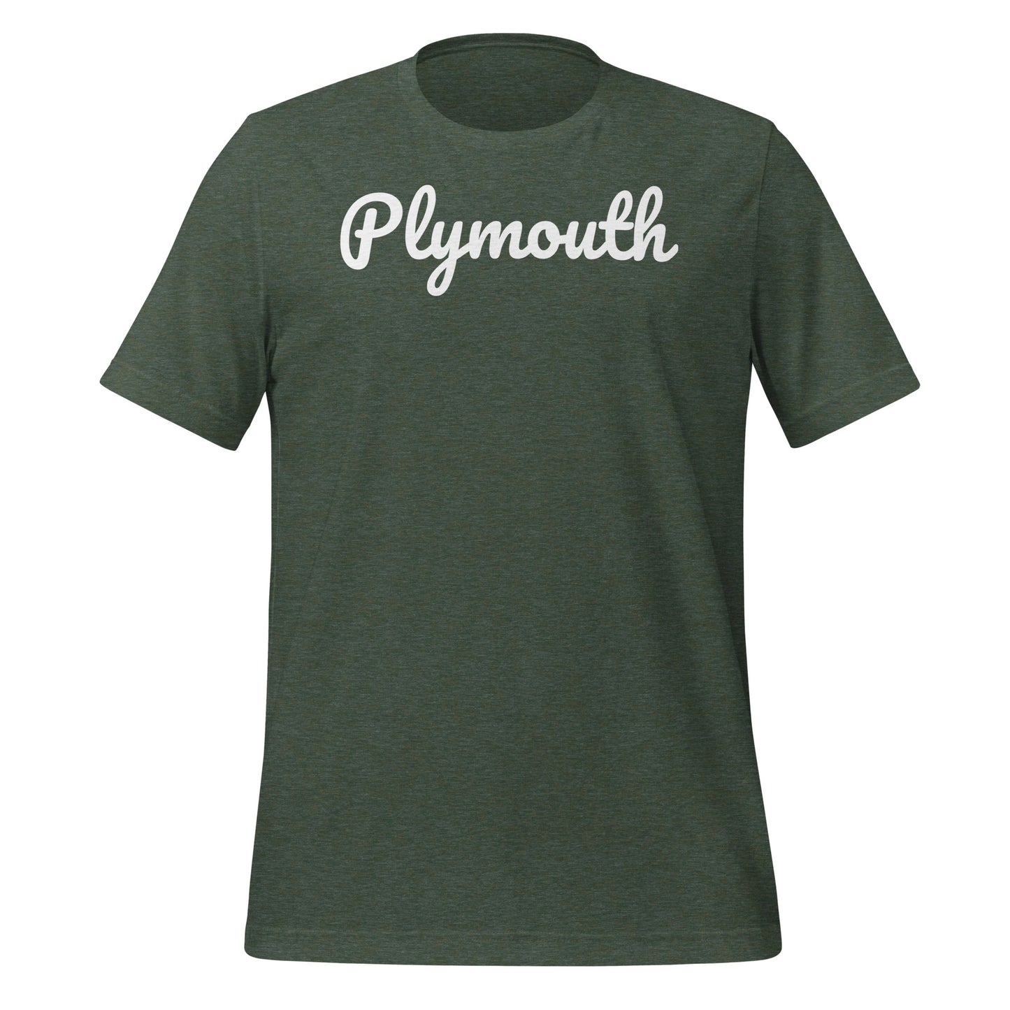 Plymouth, Michigan - Solo Script Unisex T-Shirt