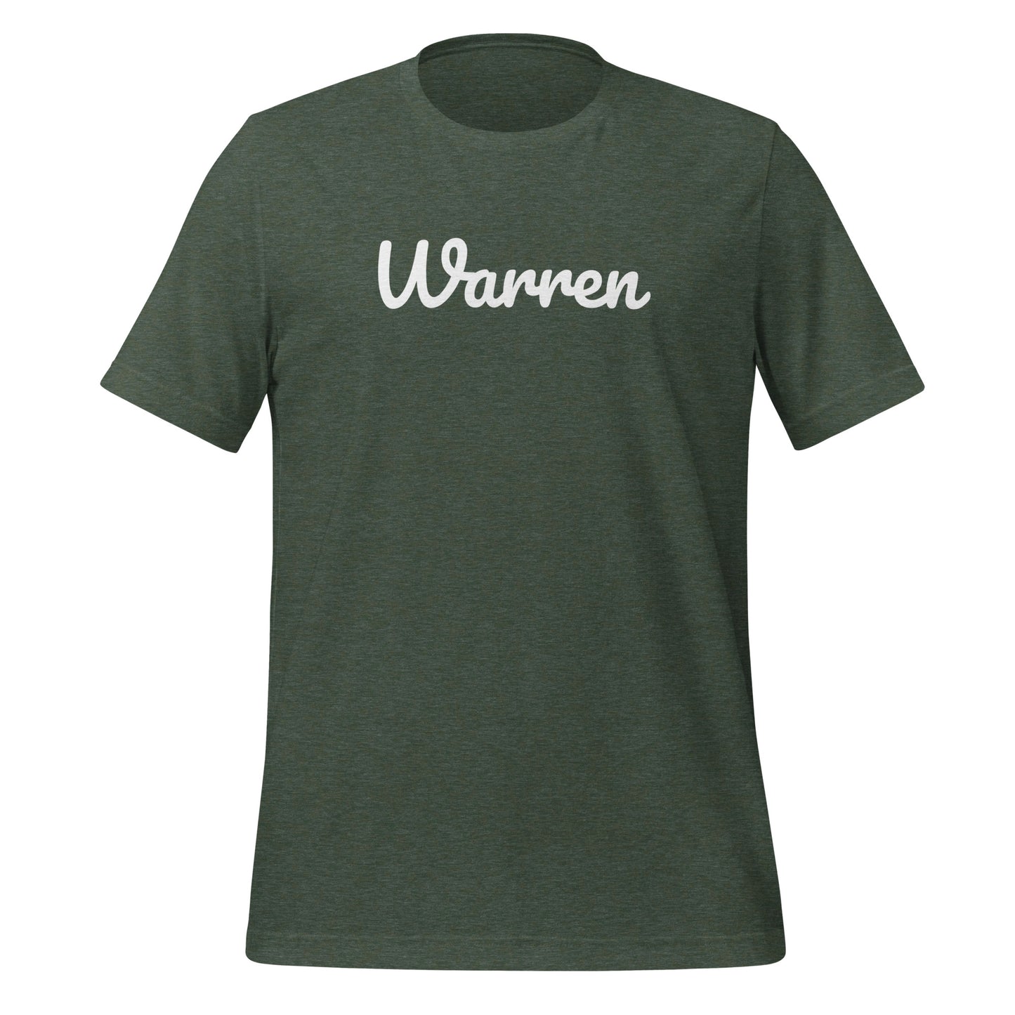 Warren, Michigan Solo Script Unisex T-Shirt