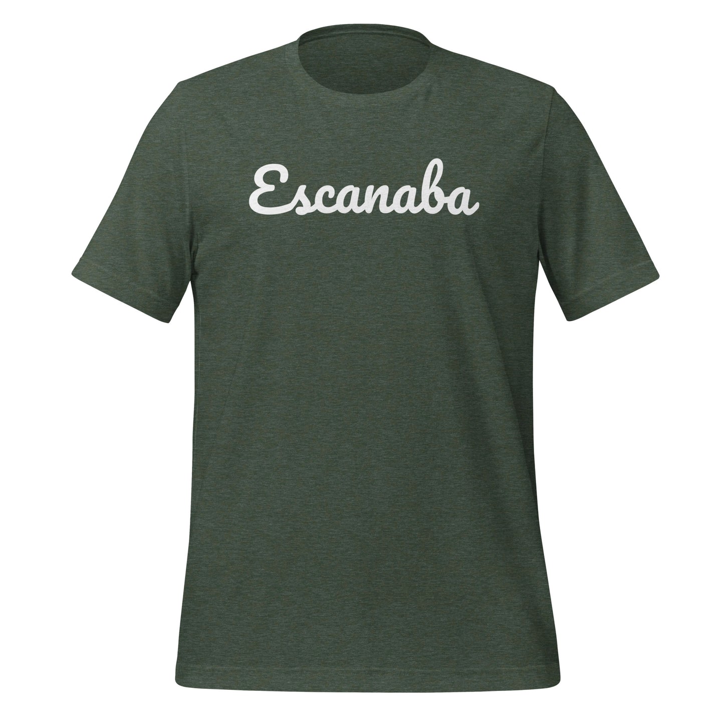 Escanaba, Michigan Solo Script Unisex T-Shirt