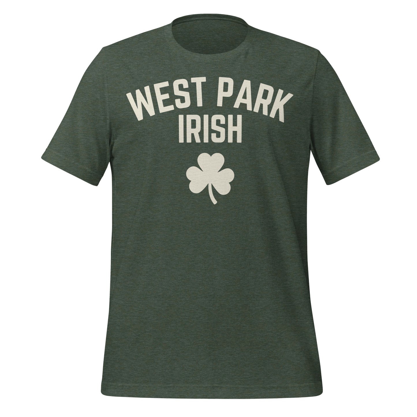 West Park, Ohio Irish, St. Patrick's Day Short Sleeve Unisex t-shirtUnisex t-shirt