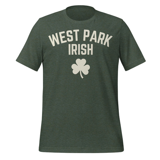 West Park, Ohio Irish, St. Patrick's Day Short Sleeve Unisex t-shirtUnisex t-shirt