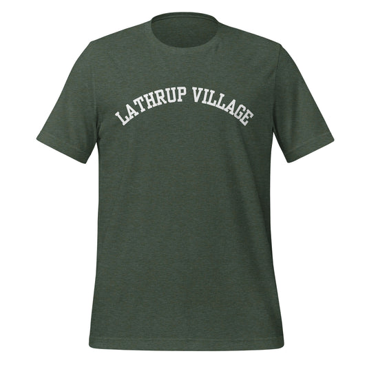 Lathrup Village, Michigan - Block Solo Unisex T-Shirt