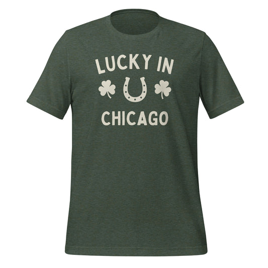 Lucky In Chicago Saint Patrick's Day Unisex T-shirt