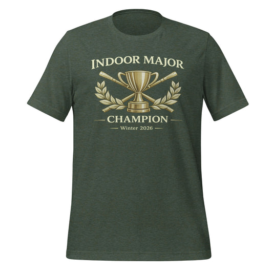 Indoor Major Champion - Golf Simulator Unisex T-shirt