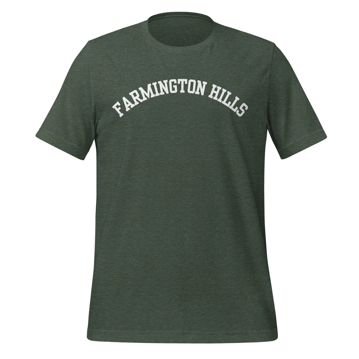 Farmington Hills Michigan Block Solo Unisex T-Shirt