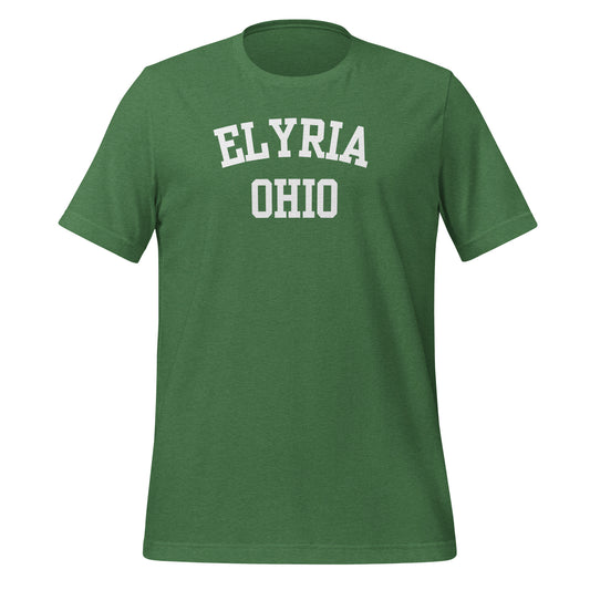 Elyria Ohio Block Short Sleeve Unisex t-shirt