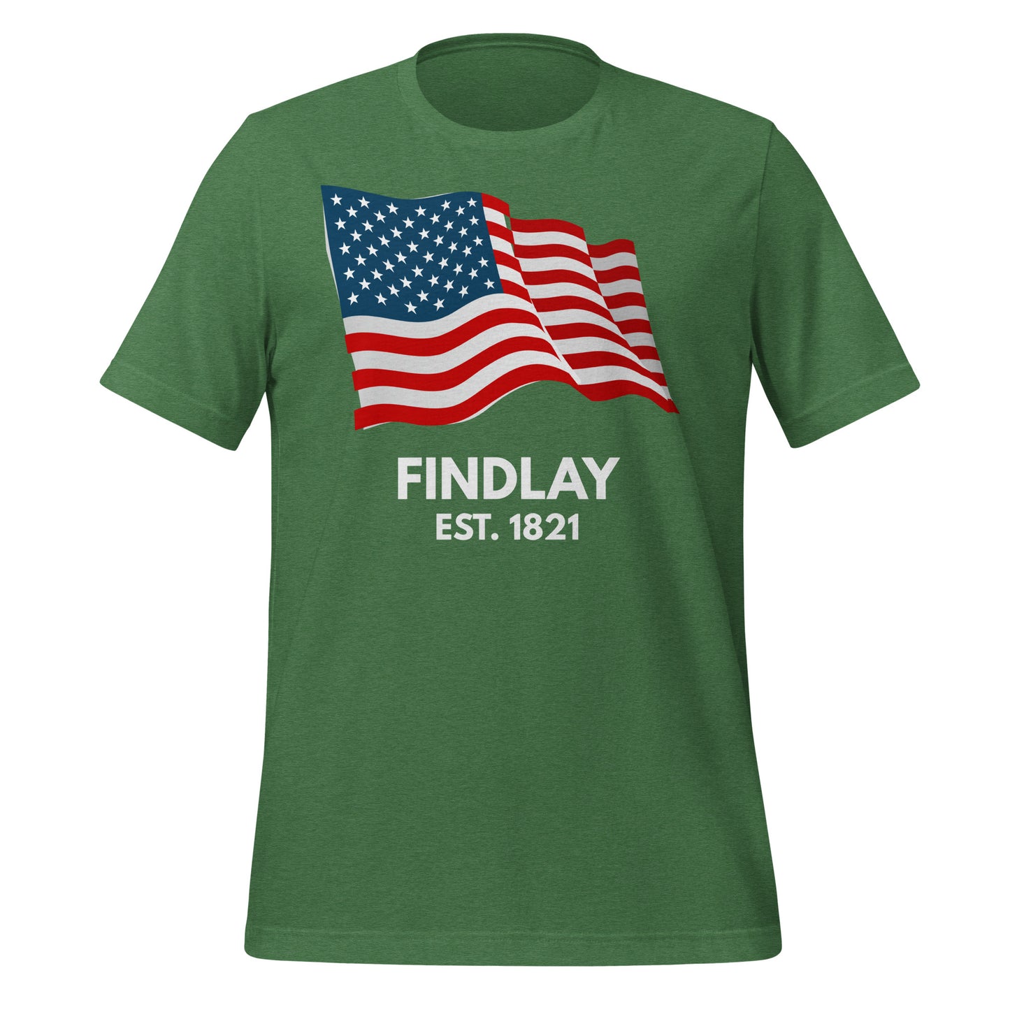 Findlay Ohio USA Short Sleeve Unisex t-shirt