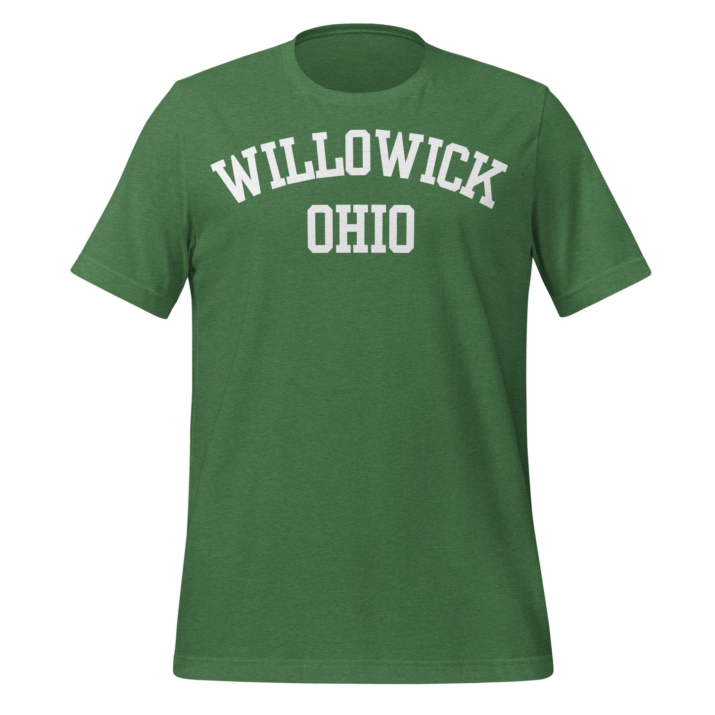 Willowick Ohio Block Short Sleeve Unisex t-shirt