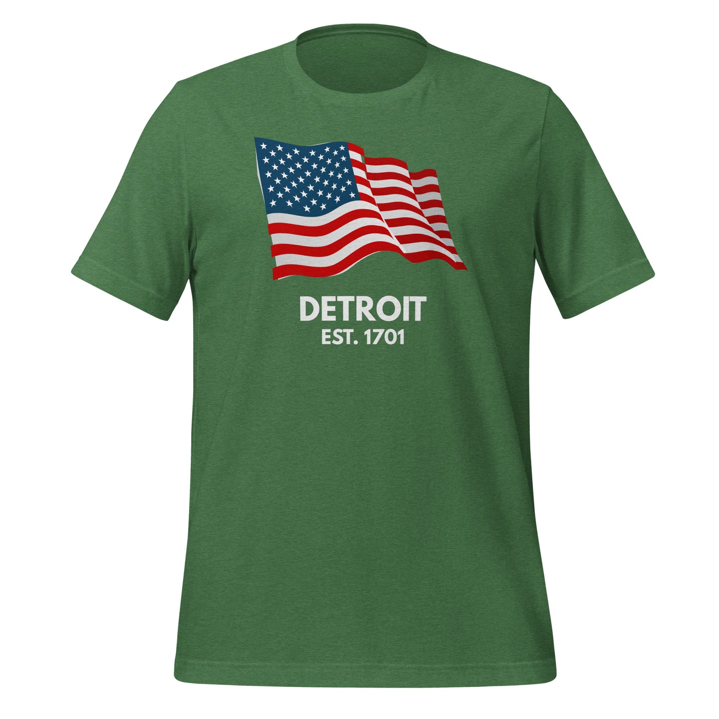 Detroit Michigan USA Short Sleeve Unisex T-Shirt