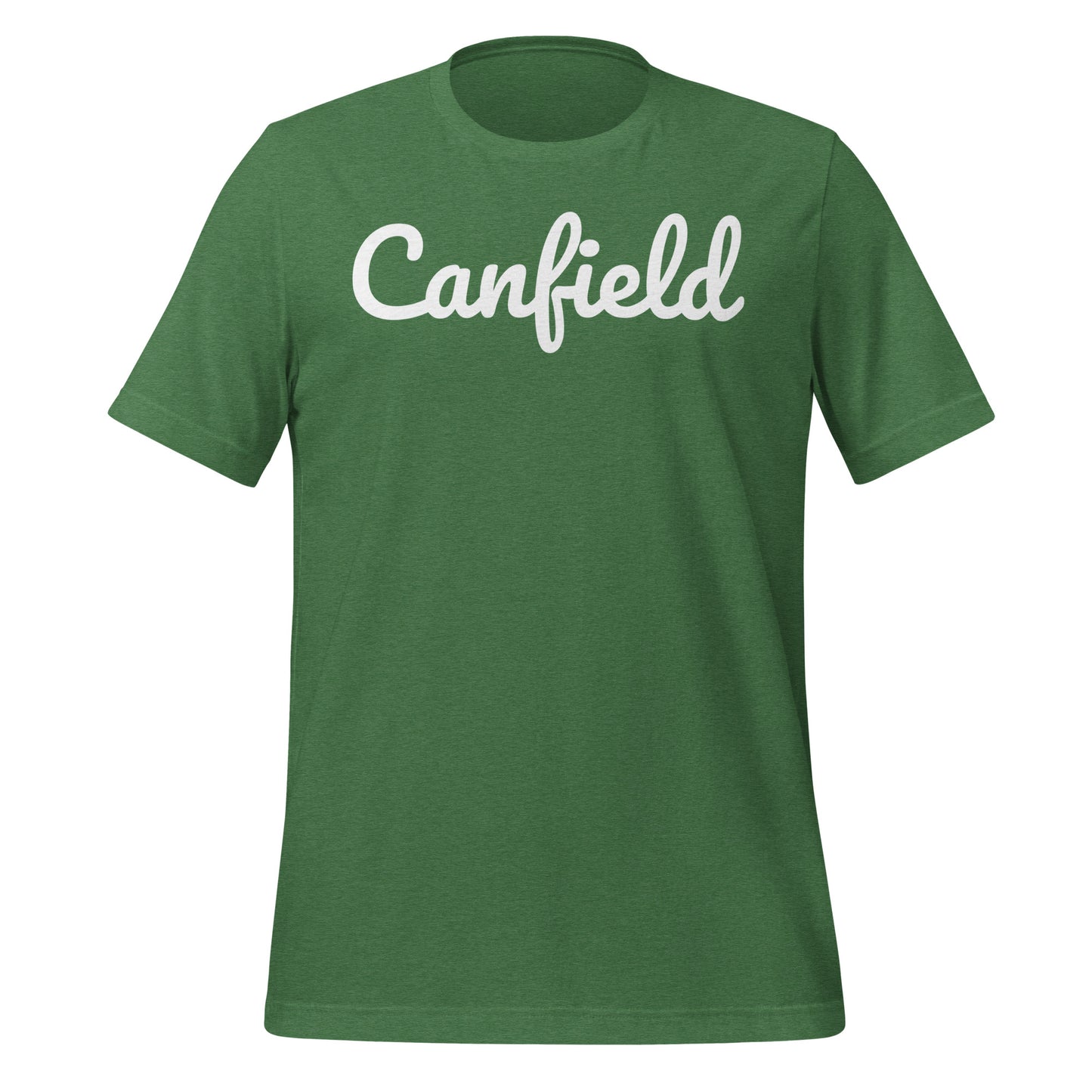 Canfield Ohio Solo Script Unisex t-shirt