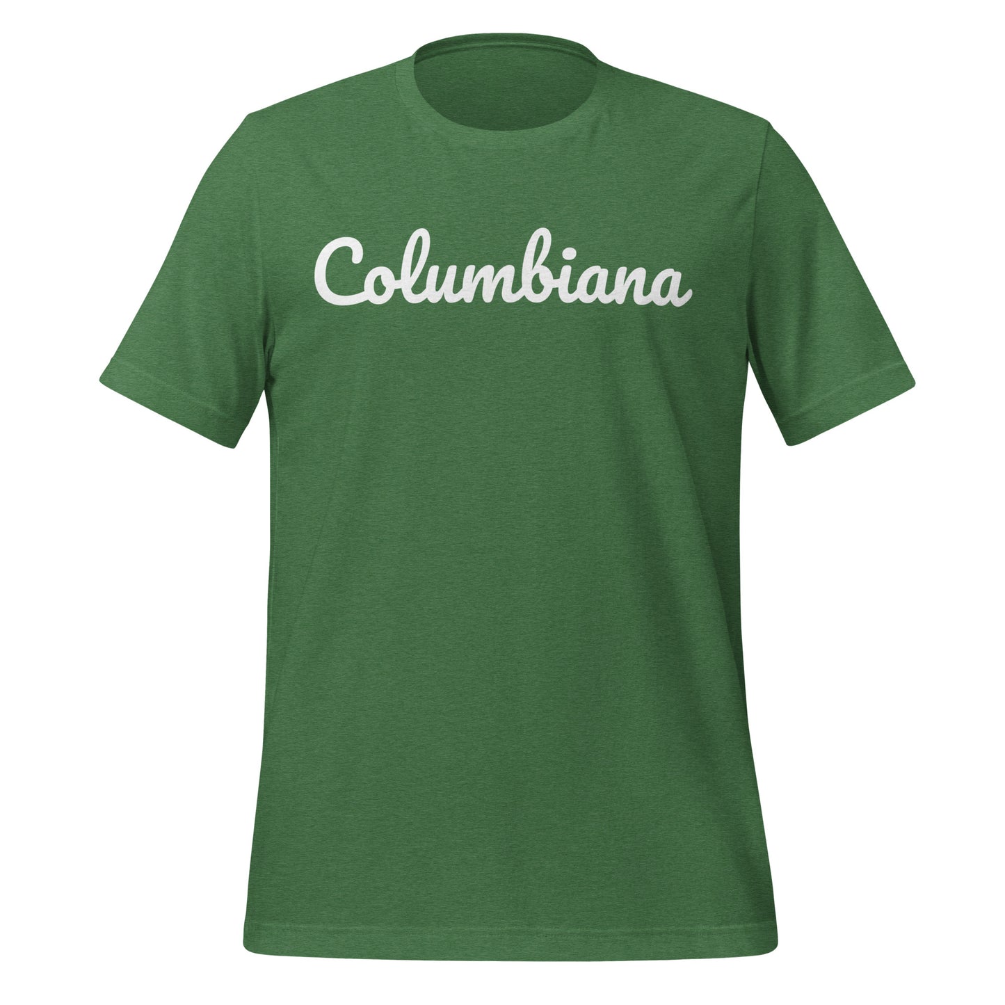 Columbiana Ohio Solo Script Unisex t-shirt