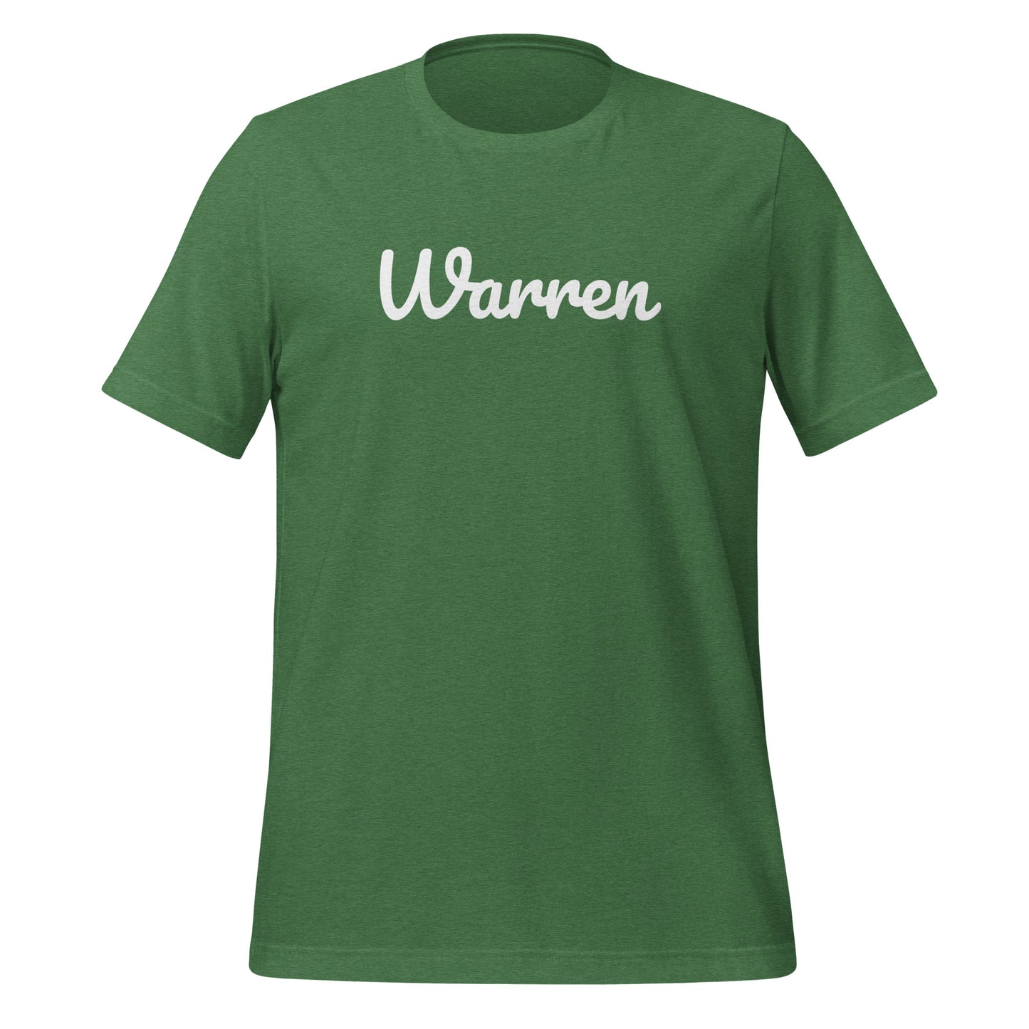 Warren Ohio Solo Script Unisex t-shirt