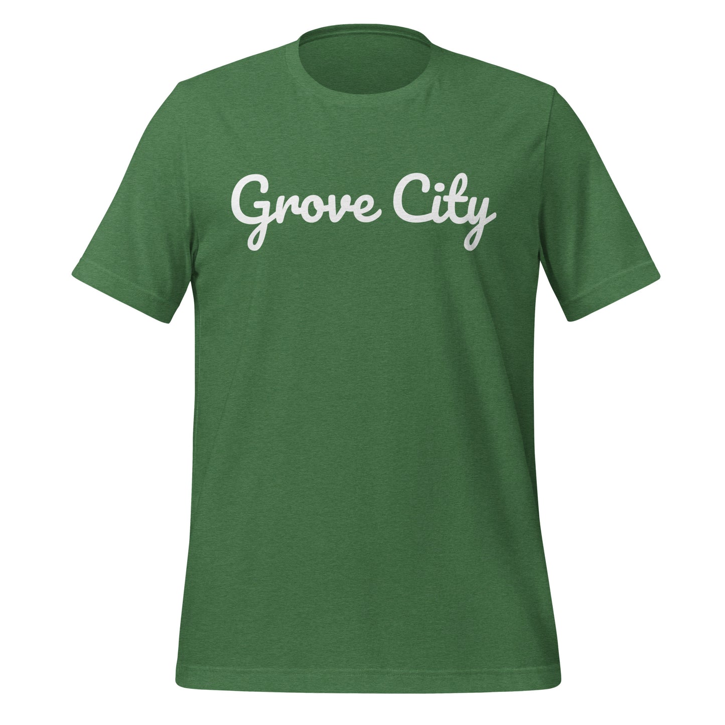 Grove City Ohio Solo Script Unisex t-shirt