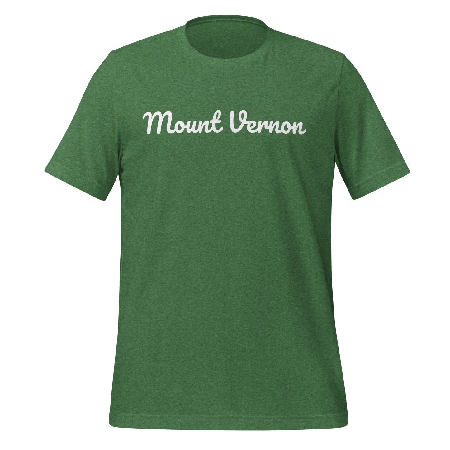 Mount Vernon Ohio Solo Script Unisex t-shirt
