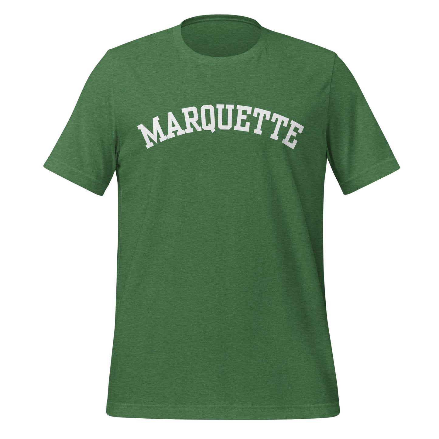 Marquette Michigan Block Solo Unisex t-shirt
