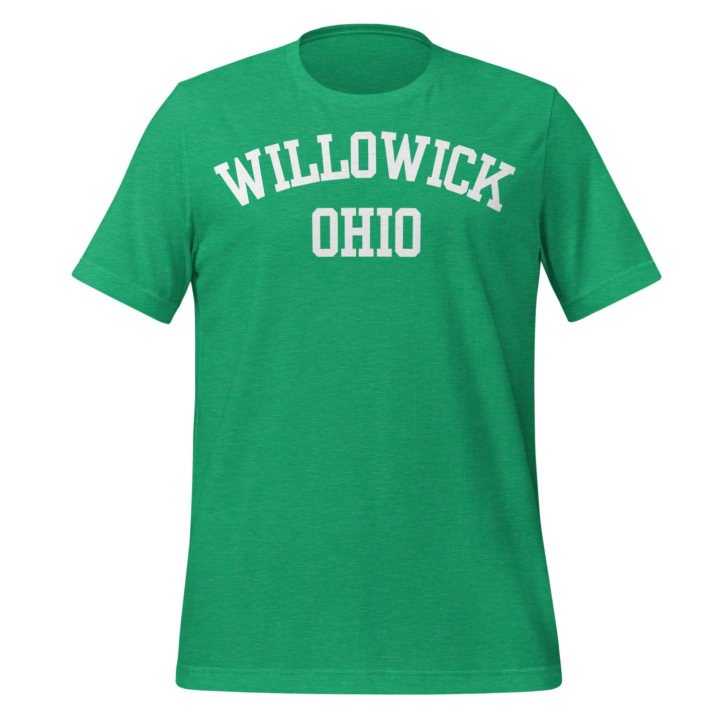 Willowick Ohio Block Short Sleeve Unisex t-shirt